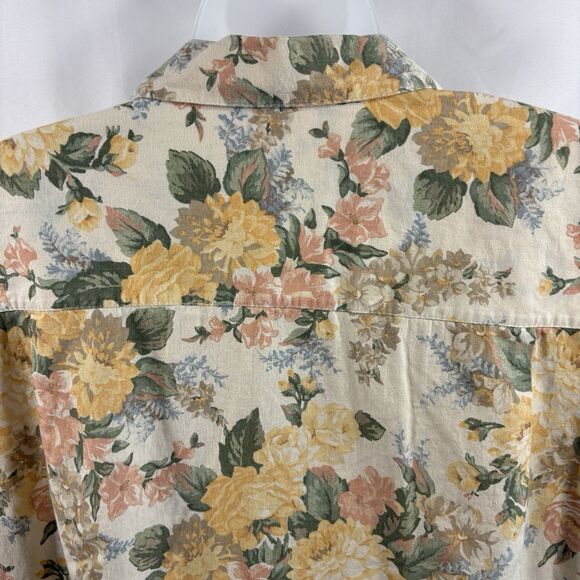 Vtg Alfred Dunner 18 Floral Button-Up Shirt Women's Boho Cottagecore Grandmacore - Picture 16 of 16